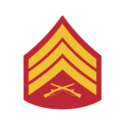 Sergeant Sgt Usmc United States Marine Corps E 5 Rank Sticker Decal