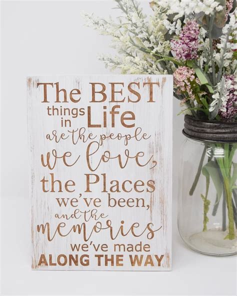 The Best Things In Life Are The People We Love The Places Etsy