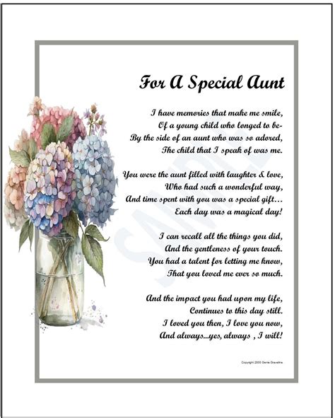 poem print verse for a special aunt digital download aunt s 60th 65th 70th 75th 80th 90th