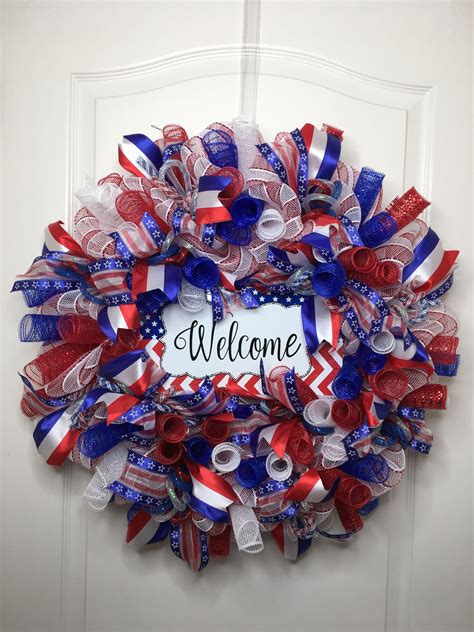 30 4th Of July Wreathes