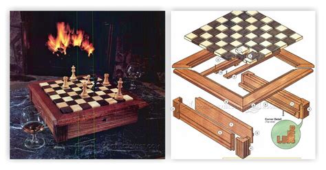 Chess table free pdf plans for chess table and easy free woodworking projects. Chess Board Plans • WoodArchivist