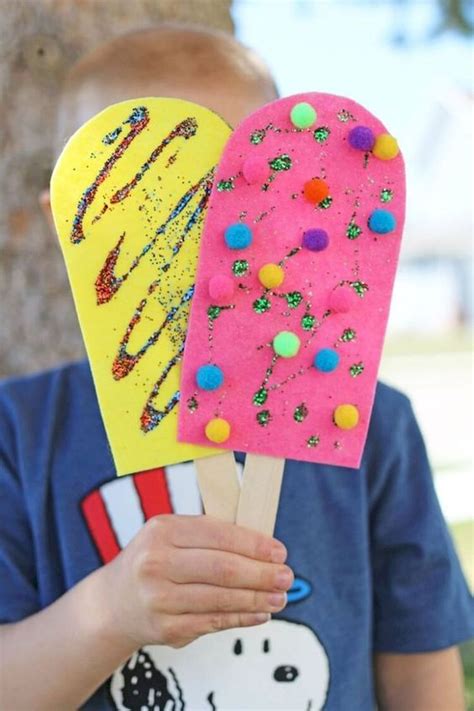 20 Best Diy Craft Kids For Summer Popsicle Crafts Crafts Toddler Crafts
