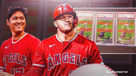 Angels Shohei Ohtani Mike Trout Team Up For Epic Signature Wbc Card