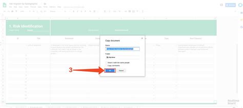 A) identify the individuals who are . Risk Register Template for Excel, Google Sheets, and ...