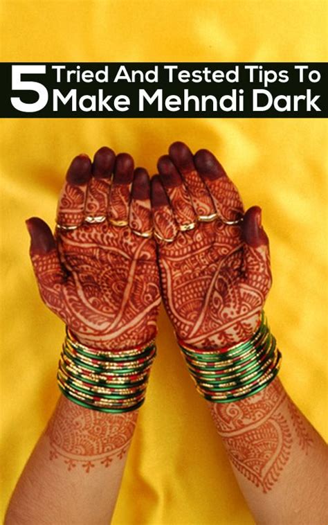 How To Make Mehendi Darker And Long Lasting Bridal Henna Designs
