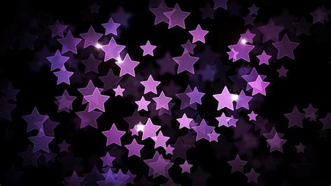 Purple Star Background Hd