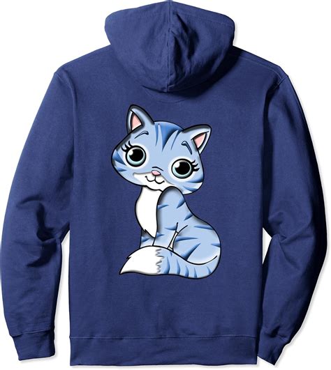 Cute Cat Ts Cat And Kitten Lovers Kitty Pullover Hoodie