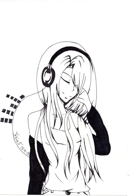 The Best Free Headphone Drawing Images Download From 100 Free Drawings