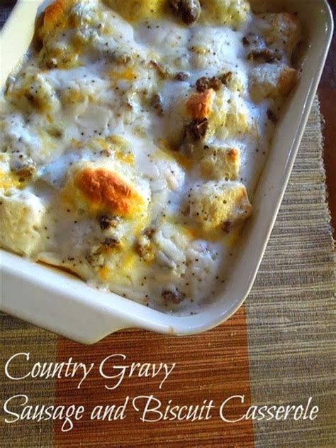 Biscuits And Country Gravy Breakfast Bake