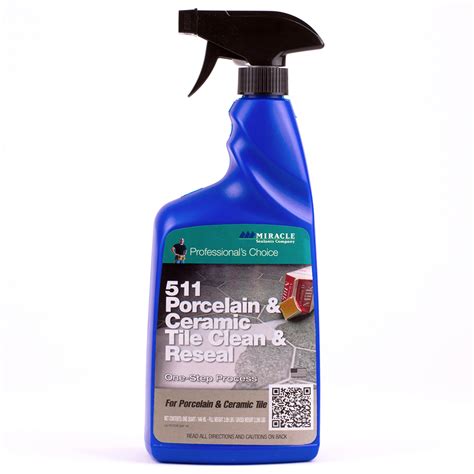 Miracle Sealants 511 Porcelain And Ceramic Tile Clean And Reseal Spray