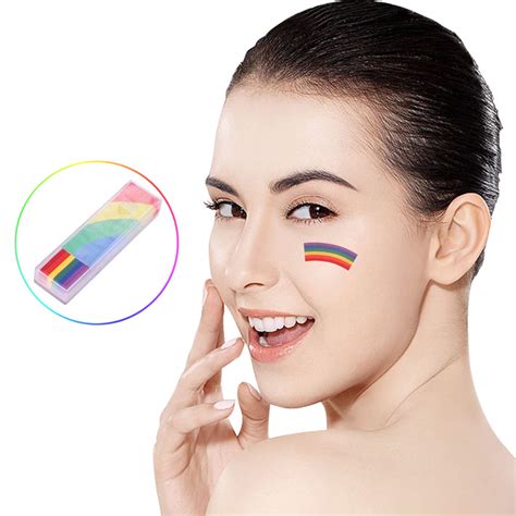 Rainbow Face Paint Face Paint B096kb4tql
