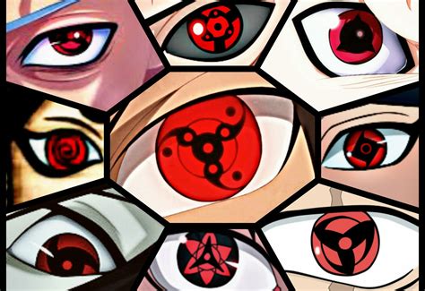 Eyes Of Sharingan Clan Mangekyou Sharingan Naruto And Sasuke