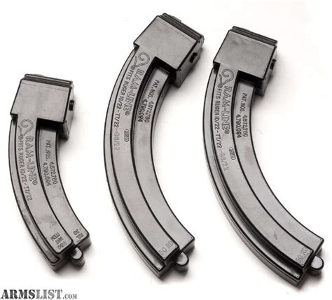 Armslist For Sale Ruger 1022 3 Magazines 30 Rd 50 Rd Mags Clips Ram