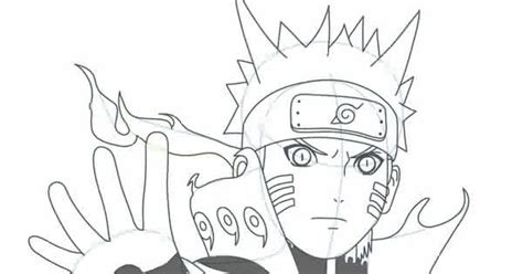 Sketsa Gambar Naruto Kyubi Contoh Sketsa Gambar Kulturaupice
