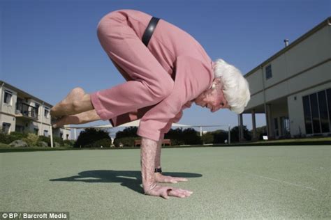 The Yoga Supergran Who Can Still Bend Over Backwards At The Age Of 83