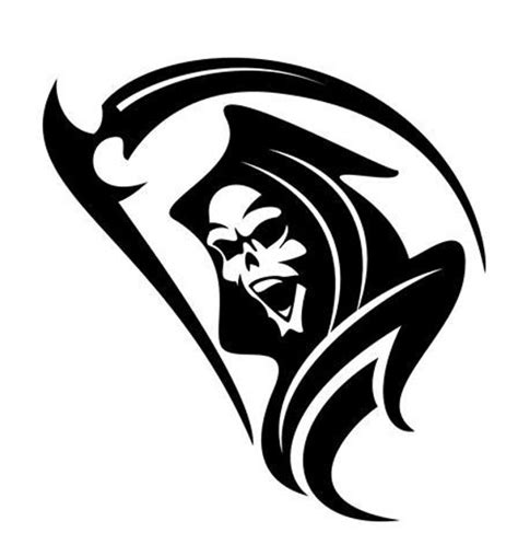 Grim Reaper Decal Vinyl Decal Deathdecal