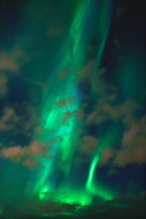 Northern Lights Sky Night Aurora Green Astronomy Atmosphere