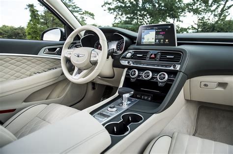 2020 Genesis G70 Interior Honored By Autotrader The News Wheel