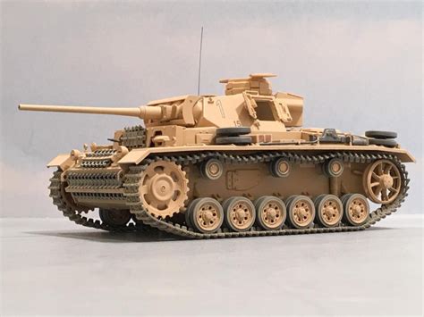 “kasserine Pass” Afrika Korps Tamiya 135 Panzer Iii L 10th Panzer