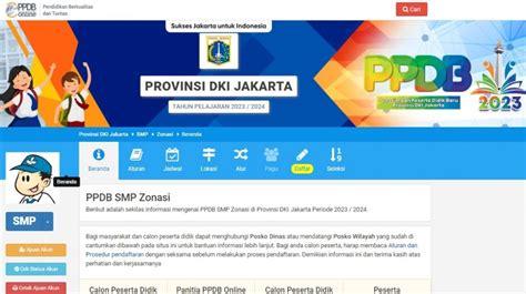 Link Pendaftaran Ppdb Jakarta 2023 Tahap Kedua Untuk Smp Sma Dan Smk