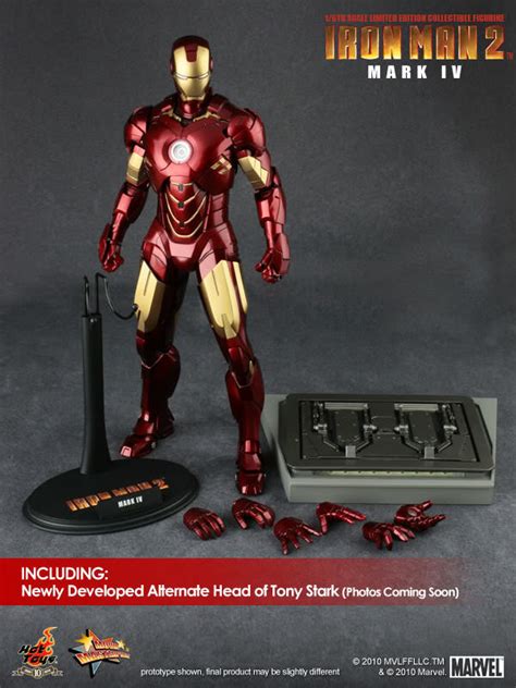 Mms 123 Iron Man 2 Mark Iv Marvel Time To Collect