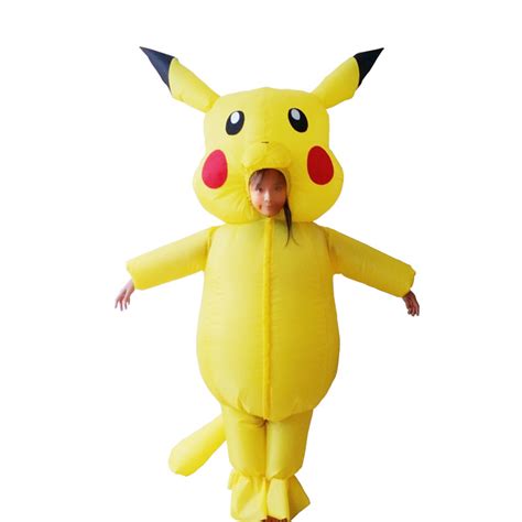 Anime Pikachu Pokemon Fancy Mascot Costume Kawaiimerch
