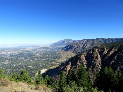 Northern Wasatch Front Looking North From Malans Peak A Sm Flickr