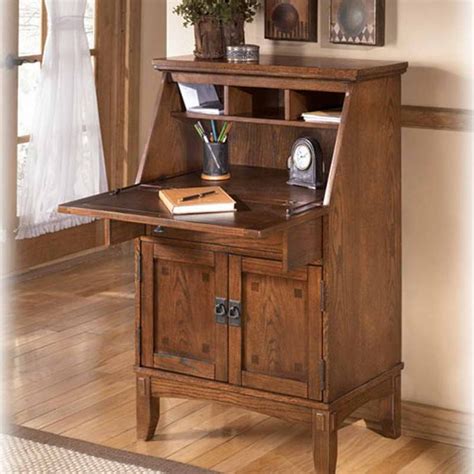 Ikea desk with plank top and copper pulls by the gathered home. Ikea Secretary Ideas : IKEA Secretary Desk With Alarm ...