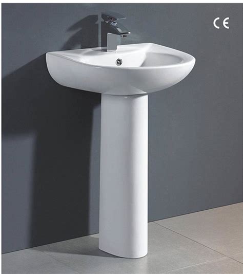 Pedestal Ceramic Wash Basin Hm Bp 03 China Wash Basin And Pedestal