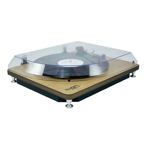Ion Pure Lp Usb Conversion Turntable For Mac Pc Wood Ex Demo At