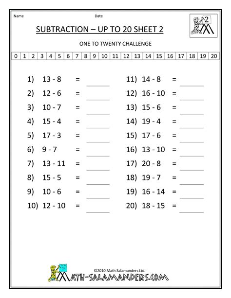 Grade 2 Maths Worksheets