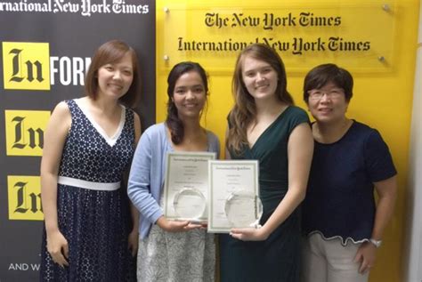 Smu Business Undergraduate Wins 2nd Prize In International New York