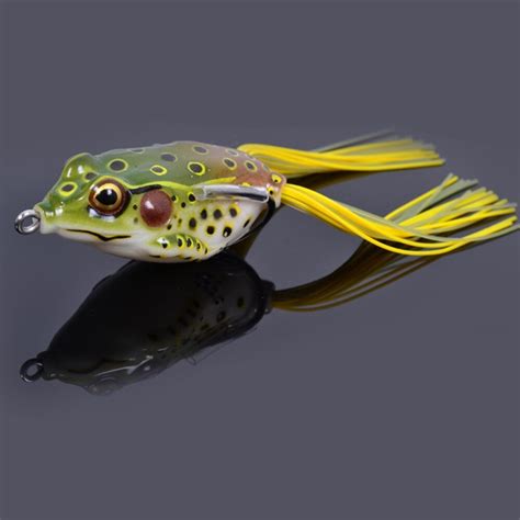 Frog Bait 55mm 14g Fishing Lures Silicone Iscas Artificial For Carp