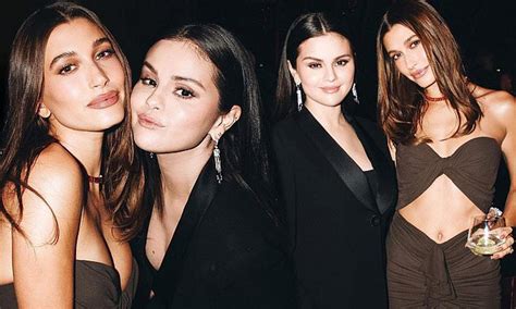 Selena Gomez And Hailey Bieber Pose For A Sweet Photo Together At The Academy Museum Gala