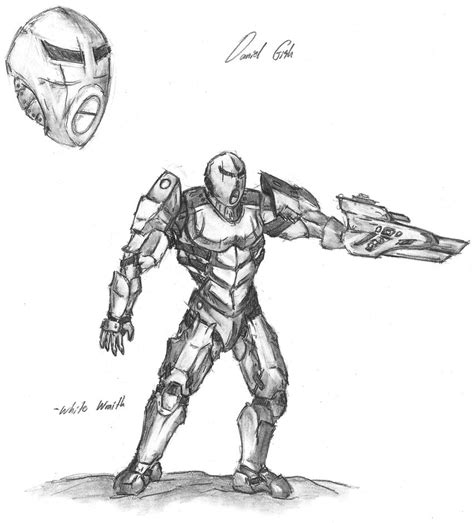 Futuristic Armor Sketch By Romanedge On Deviantart