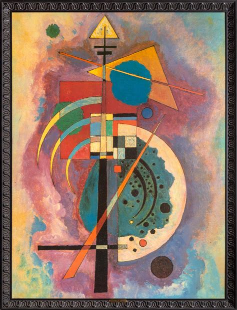 Bid Now Wassily Kandinsky Hommage To Grohmann Giclee On Canvas