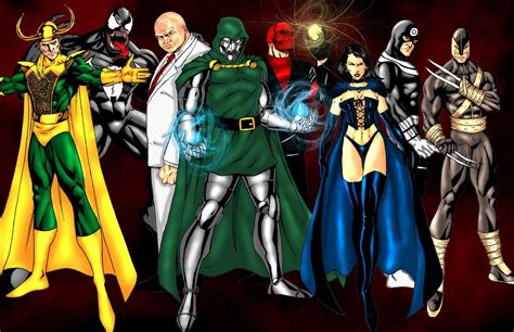 Marvel Comics Heroes And Villains Kahoonica