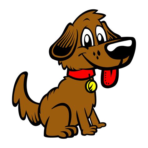 Cute Friendly Cartoon Dog Download Free Vectors Clipart