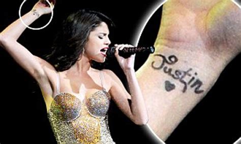 √完了しました！ Rose Tattoo Justin Bieber Selena Gomez Tattoo 201542