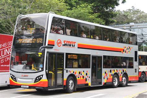 Singapore Buses Smrt Buses The First Day Of Service For The Adl Enviro500ngs 13th July 2014
