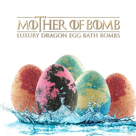 Bath Bombs T Set 5 Lush Dragon Eggs 9oz Jumbo Bathbombs Color Bath Bombs