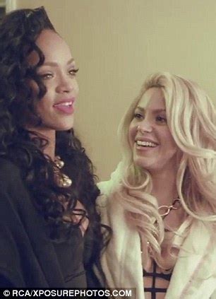 Rihanna And Shakira Give Fans A Behind The Scenes Look At The Making Of Their Smoking Hot Music
