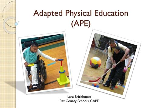 Ppt Adapted Physical Education Ape Powerpoint Presentation Free