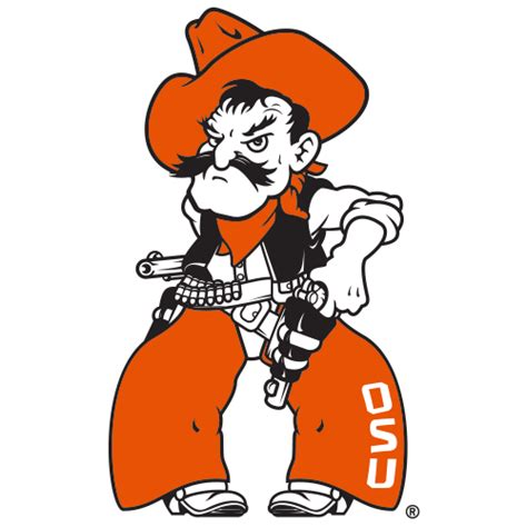 Logo Oklahoma State University Cowboys Pistol Pete Fanapeel