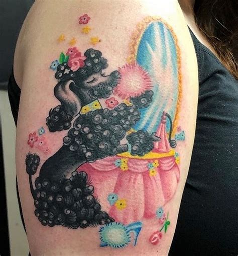 14 Elegant Poodle Tattoo Ideas Youll Want To Steal Page 2 Of 3