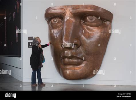 A Full Scale Copper Replica Of The Statues Face At The Statue Of
