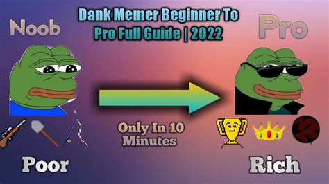 Dank Memer Bot Discord Beginner To Pro Full Guide Tips And Tricks 2022