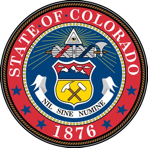 Colorado State Information Symbols Capital Constitution Flags