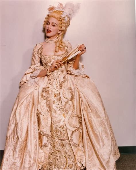 Madonna As Marie Antoinette For Her 1991 Vogue Performance At The Vmas