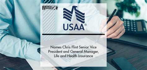 Usaa Life Insurance Company Names Chris Flint Senior Vice President And